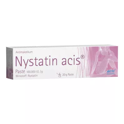 NYSTATIN pasta acida, 20 g NYSTATIN pasta acida, 20 g