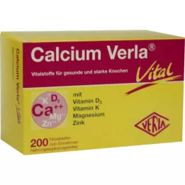CALCIUM VERLA Compresse rivestite con film Vital, 200 pz
