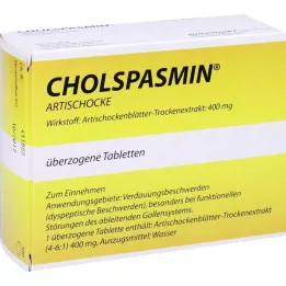 CHOLSPASMIN Tavolette coperte di carciofo, 100 pz
