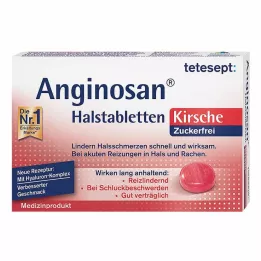 TETESEPT Anginosan pastiglie per la gola senza zucchero ciliegia, 20 pz