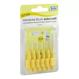 TEPE Scovolino interdentale extra-soft 0,7 mm ISO 4 giallo, 6 pz