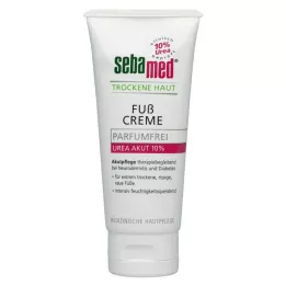 SEBAMED Crema per i piedi senza profumo per pelle secca Urea 10%, 100 ml