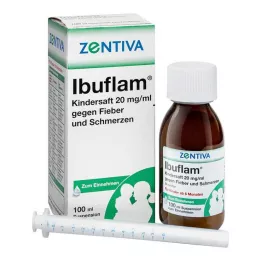 IBUFLAM Sciroppo per bambini 20 mg/ml contro febbre e dolore, 100 ml