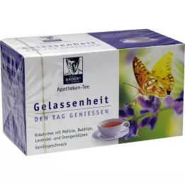 BADERS Bustine filtro Pharmacy Tea Serenity, 20 pezzi