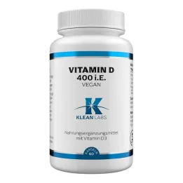 Capsule di vitamina D 400 UI, 60 pz