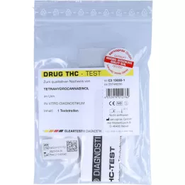CLEARTEST Test antidroga THC Strisce reattive, 1 pezzo