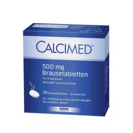 CALCIMED Compresse effervescenti da 500 mg, 20 pz