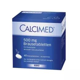CALCIMED Compresse effervescenti da 500 mg, 40 pz