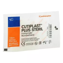 CUTIPLAST Più medicazione sterile 5x7 cm, 1 pz