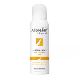 ALLPRESAN Schiuma speciale per i piedi n. 3 per pelli molto secche, 125 ml