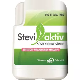 Stevi-Active Stevia Tabs, 600 pz