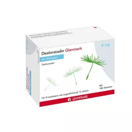 DESLORATADIN Glenmark 5 mg compresse, 100 pz