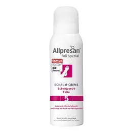 ALLPRESAN Crema schiumosa speciale per i piedi, 125 ml