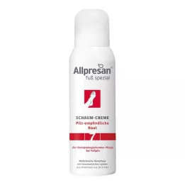 ALLPRESAN Crema schiumosa speciale per i piedi, 125 ml