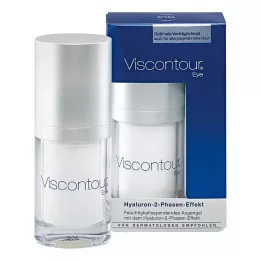 Viscontour Soluzione di pompaggio degli occhi, 15 ml