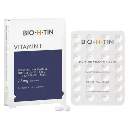 BIO-H-TIN Vitamina H 2,5 mg per 4 settimane compresse, 28 pz