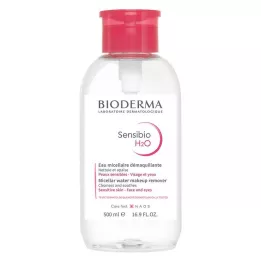 Bioderma Lozione della pompa Sensibio H2O, 500 ml
