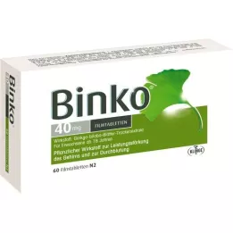 BINKO 40 mg compresse con pellicola, 60 pz