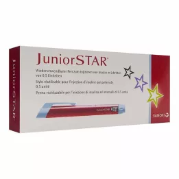 JUNIORSTAR Dispositivo di iniezione rosso, 1 pz