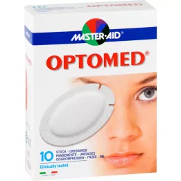 OPTOMED Eye comprime lautoadesivo sterile, 10 pz