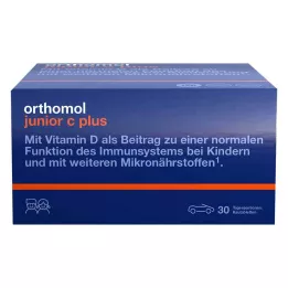 ORTHOMOL Junior C plus Compresse masticabili Mandarino/Arancia, 30 pz