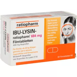 IBU-LISINAratiopharm 684 mg compresse rivestite con film, 50 pz