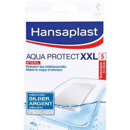 Hansaplast Med Aqua protegge lintonaco XXL 8x10 cm, 5 pz