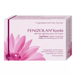 FENIZOLAN Combi 600 mg ovulo vaginale+2% crema, 1 P