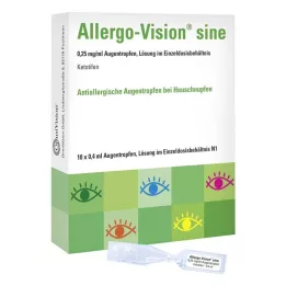 ALLERGO-VISION seno 0,25 mg/ml AT in contenitore monodose, 10X0,4 ml