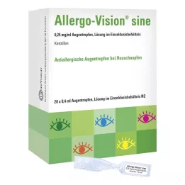 ALLERGO-VISION seno 0,25 mg/ml AT in contenitore monodose, 20X0,4 ml