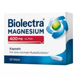 BIOLECTRA Magnesio 400 mg ultra capsule, 20 pz