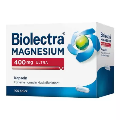 BIOLECTRA Magnesio 400 mg ultra capsule, 100 pz BIOLECTRA Magnesio 400 mg ultra capsule, 100 pz