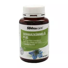 Sovita Cura lolio di cumino nero più capsule, 200 pz