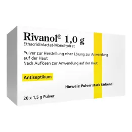 Rivanol 1,0 g polvere, 20 pz