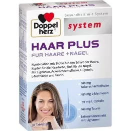 DOPPELHERZ Tablet di sistema per capelli, 30 pz