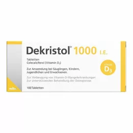 DEKRISTOL Compresse da 1.000 UI, 100 pz