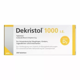 DEKRISTOL Compresse da 1.000 UI, 200 pz