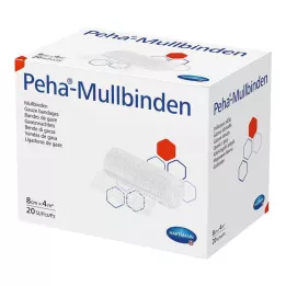 PEHA-MULLBINDE 8 cmx4 m, 20 pz
