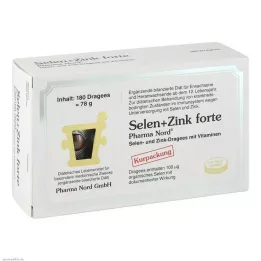 SELEN+ZINK Pharma Nord Dragees, 180 pz