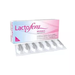 LACTOFEM Supposte vaginali dellacido lattico, 7 pz