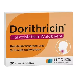 DORITHRICIN Pastiglie per la gola ai frutti di bosco, 20 pz