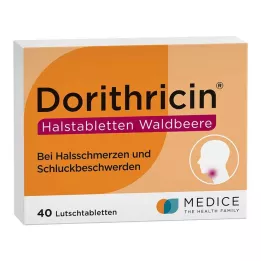 DORITHRICIN Pastiglie per la gola ai frutti di bosco, 40 pz