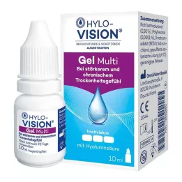HYLO-VISION Gel multi collirio, 10 ml