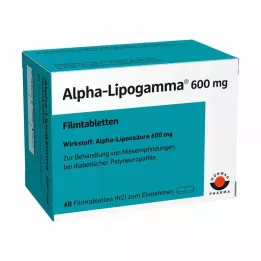 ALPHA-LIPOGAMMA Compresse rivestite con film da 600 mg, 60 pz