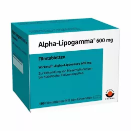 ALPHA-LIPOGAMMA Compresse rivestite con film da 600 mg, 100 pz