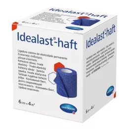IDEALAST-benda colorata manico 6 cmx4 m blu, 1 pezzo
