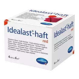 IDEALAST-benda colorata manico 4 cmx4 m rosso, 1 pezzo
