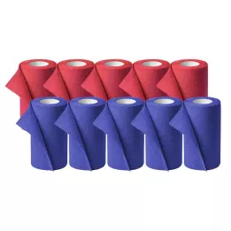 IDEALAST-legame colore 10 cmx4 m ordinato, 10 pz