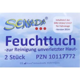 Salviette umidificate Senada, 2 pezzi