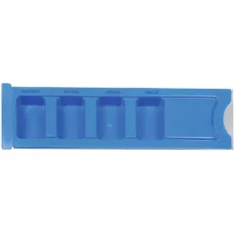 MEDIKAMENTENDISPENSER 1 giorno blu, 1 pezzo